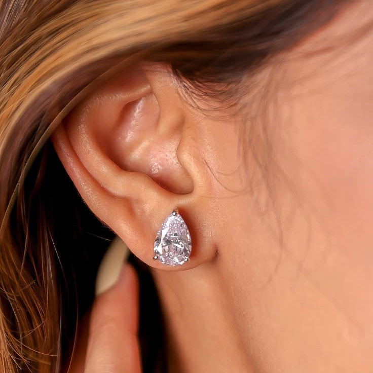 Pear shape earrings