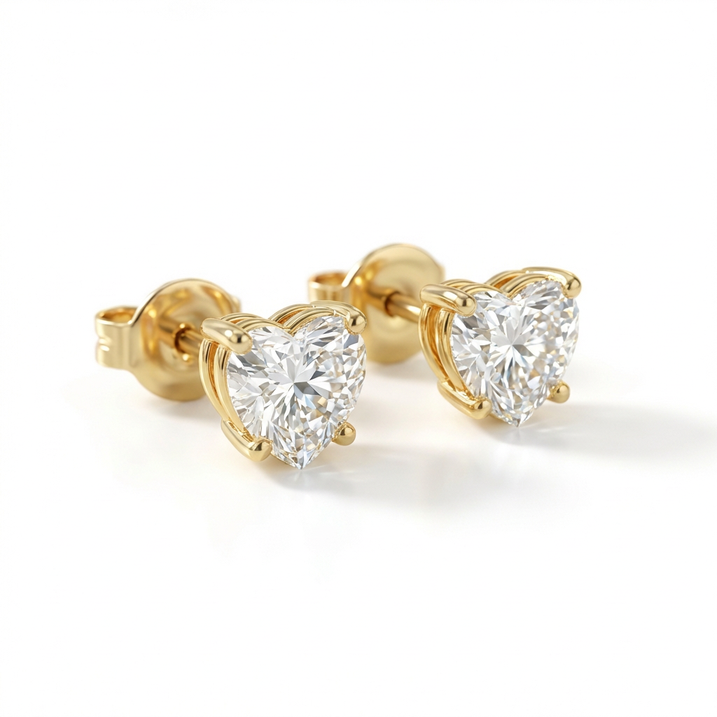 Heart shape earrings