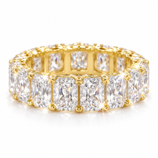 Full eternity ring radiant cut