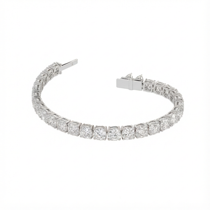 Cushion Shape Tennis Bracelet