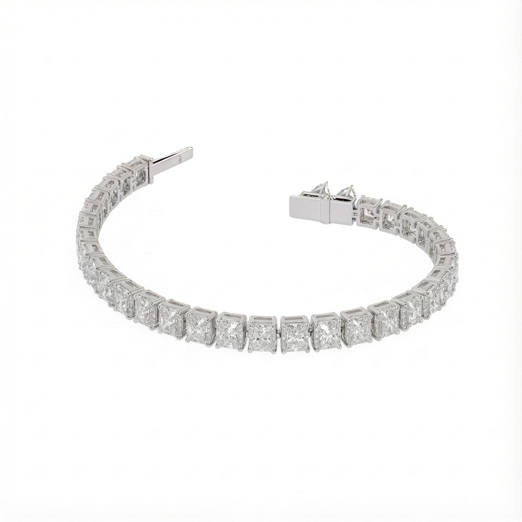 Radiant  Shape Tennis Bracelet