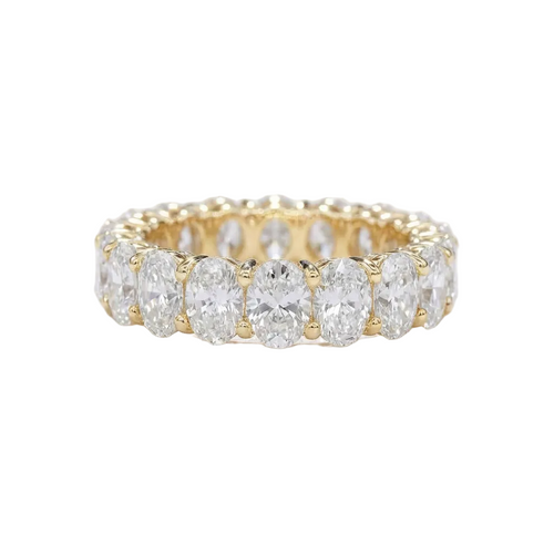 Full eternity ring oval cut