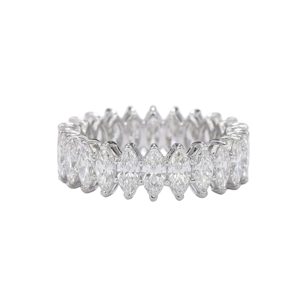 Full eternity ring marquise cut