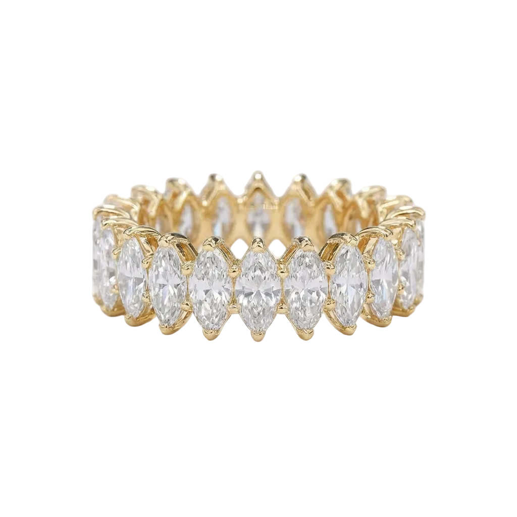 Full eternity ring marquise cut