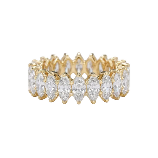Full eternity ring marquise cut
