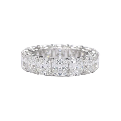 Full eternity ring cushion shape