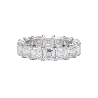Full eternity ring asscher