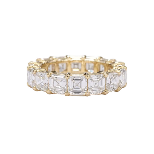 Full eternity ring asscher