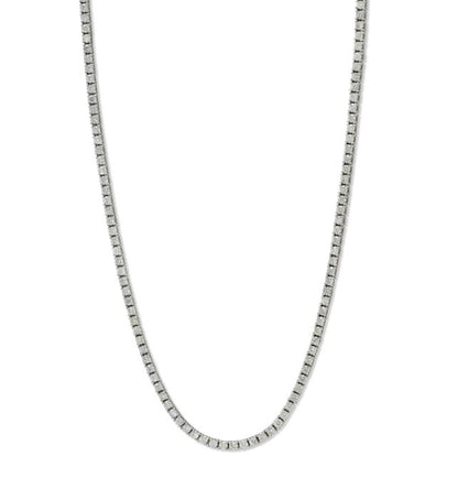 Round cut necklace