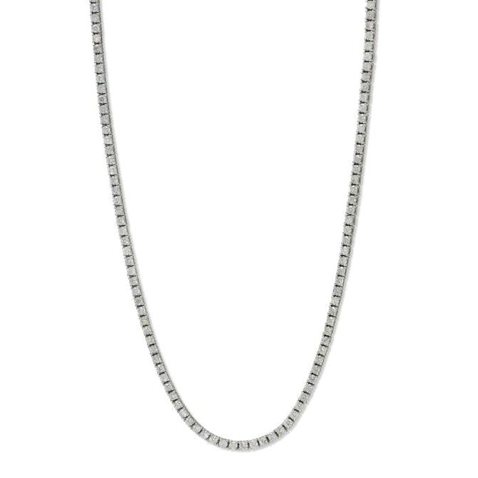 round cut necklace