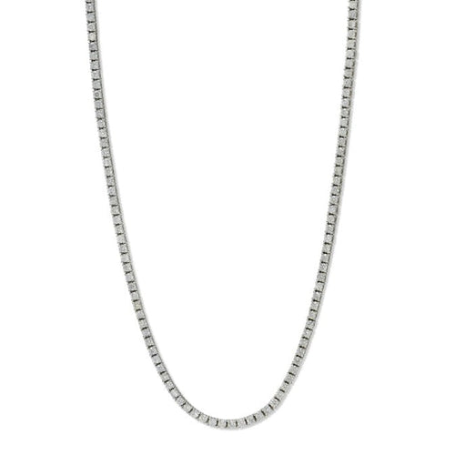 round cut necklace