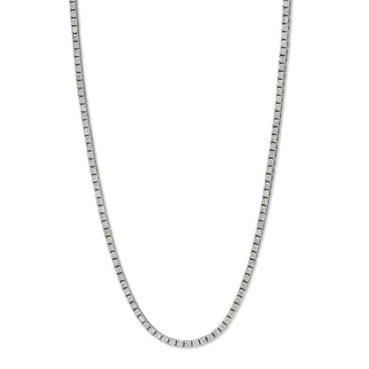 round cut necklace