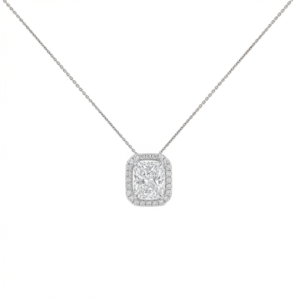 Radiant halo pendant
