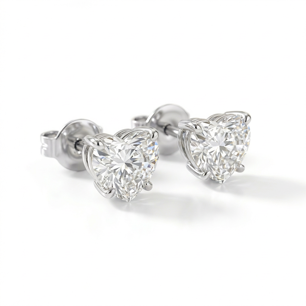 Heart shape earrings