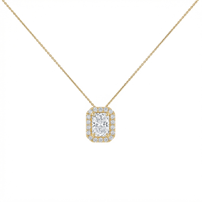 Radiant halo pendant
