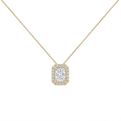 Radiant halo pendant