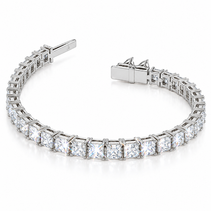 Pulsera tenis de corte princesa